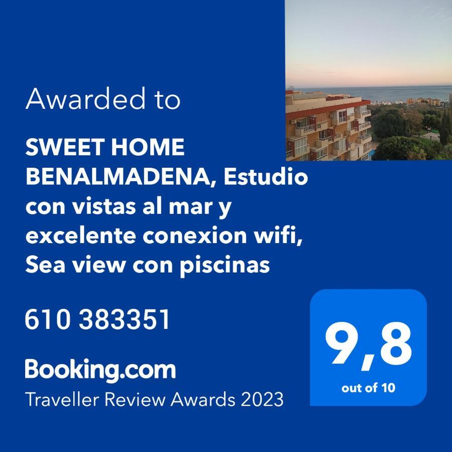 Sweet Home Benalmadena, Estudio Con Vistas Al Mar Y Excelente Conexion Wifi, Para No Fumadores, Con Piscinas, Sea Views, With Swimming Pools, Completely Renovated, Ideal For Older People, Bright With Morning Sun, No Smoking Bagian luar foto